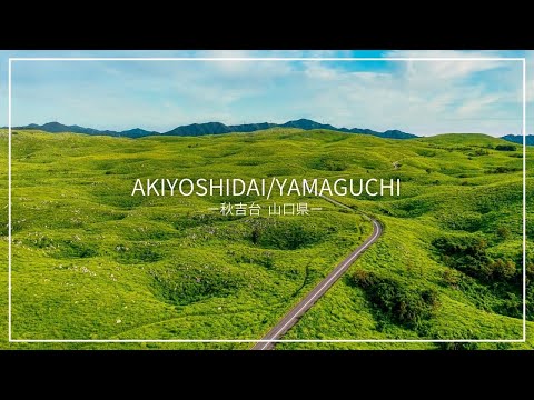 【山口県】天空へと続く絶景の道、秋吉台【Yamaguchi】Akiyoshidai 4K in Japan