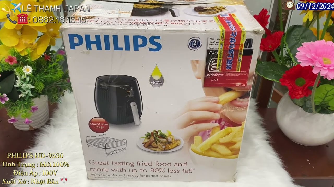 Khám Phá Nồi Chiên Không Dầu Philip 9285 - Giải Pháp Hoàn Hảo Cho Mọi Nhà