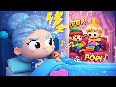 Reine des Neiges ne peut pas dormir ! 😴 Dessins animés drôles pour enfants | Increditales