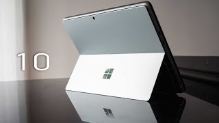 Trên tay Surface Pro 10 với Intel Core Ultra, màn hình chống chói tốt hơn.