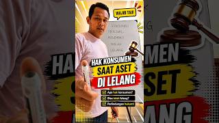 hak saat aset di lelang. #adriangg #lunashutang