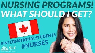 BEST NURSING PROGRAMS  International students in Canada  Tuition Fee | Scholarships | PR in Canada