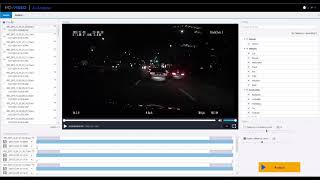 MD-VIDEO Overview (Video forensic software) screenshot 1