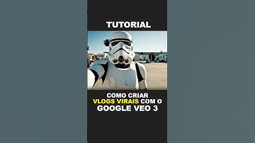 Tutorial como criar Vlogs virais com o Google VEO 3, inteligência artificial