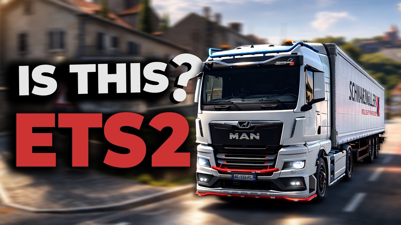 The Most Impressive ETS2 Map Mod? - 1:1 Scale