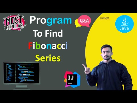 🔥 WAP For Fibonacci Series in JAVA | Interview Question and Answers | CodeMyth