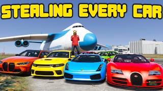 Stealing Every Car I See In GTA 5 RP