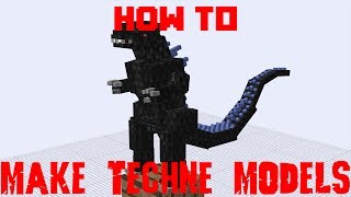 How To - Model in Techne