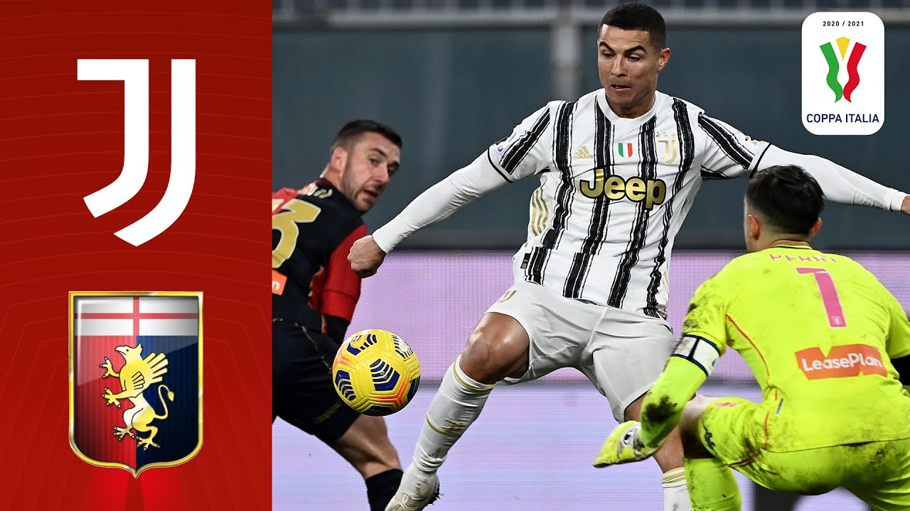 Juventus v Genoa | Full Match LIVE | Coppa Italia 2020/2021 | Serie A TIM