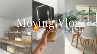 Moving Vlog #2 | Kmart Pantry Organisation, House Updates & More
