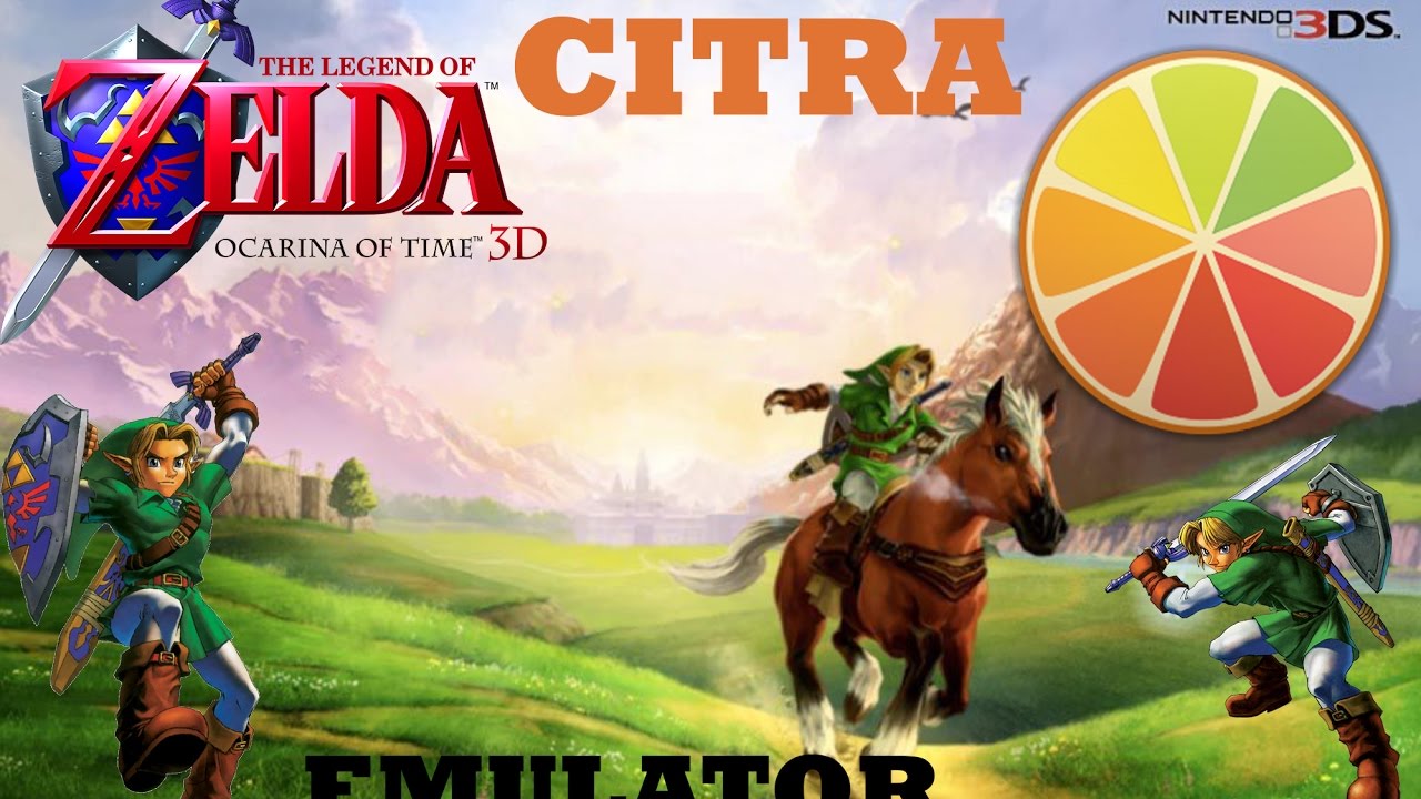 the legend of zelda ocarina of time 3ds rom citra