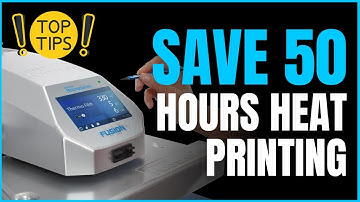 Save 50+ Hours Heat Printing with this hack! | 2 Minute Tuesday