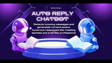 Auto Reply ChatBot for all chat apps like instagram, telegram, whatsapp and many more.