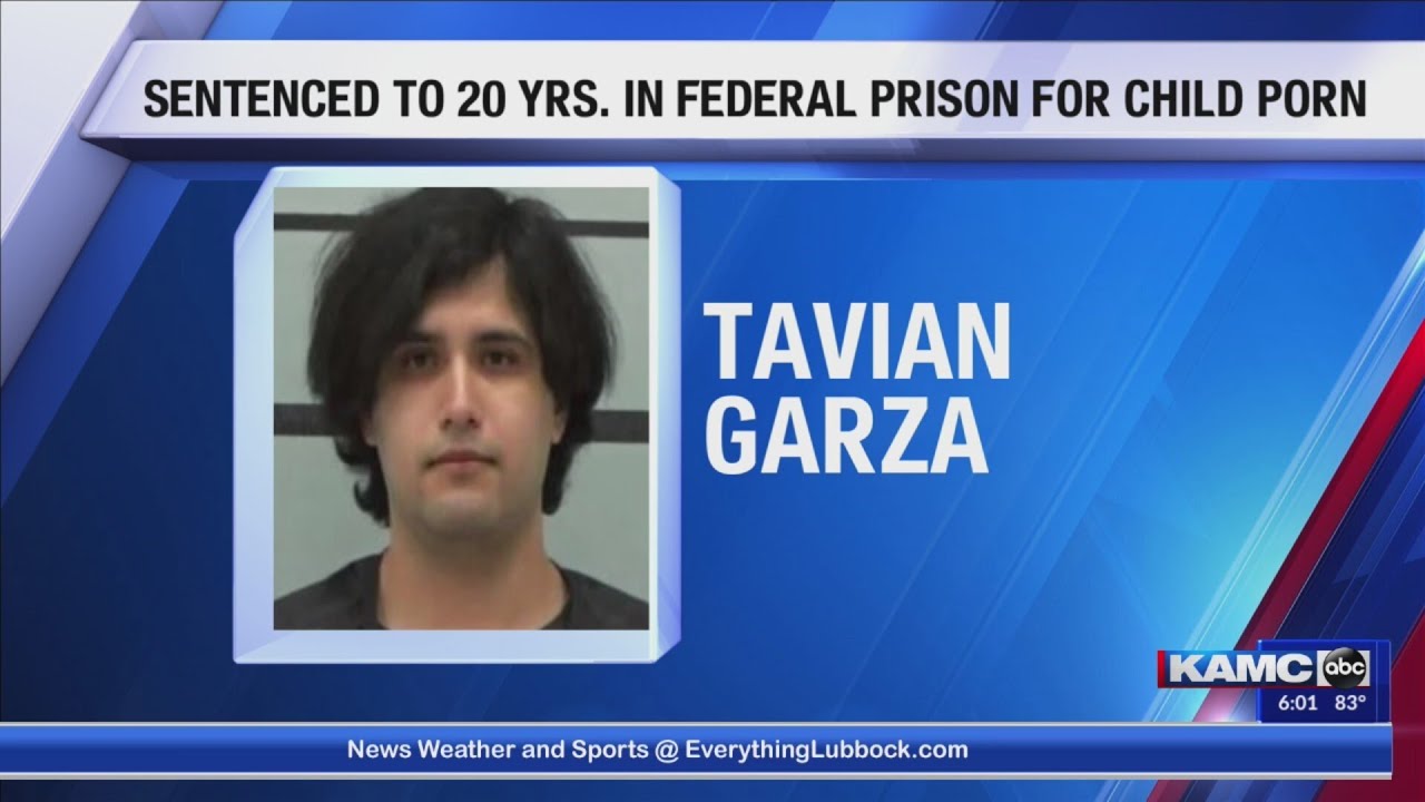 Man from Lubbock gets federal prison, caught with files of child sexual abuse and bestiality