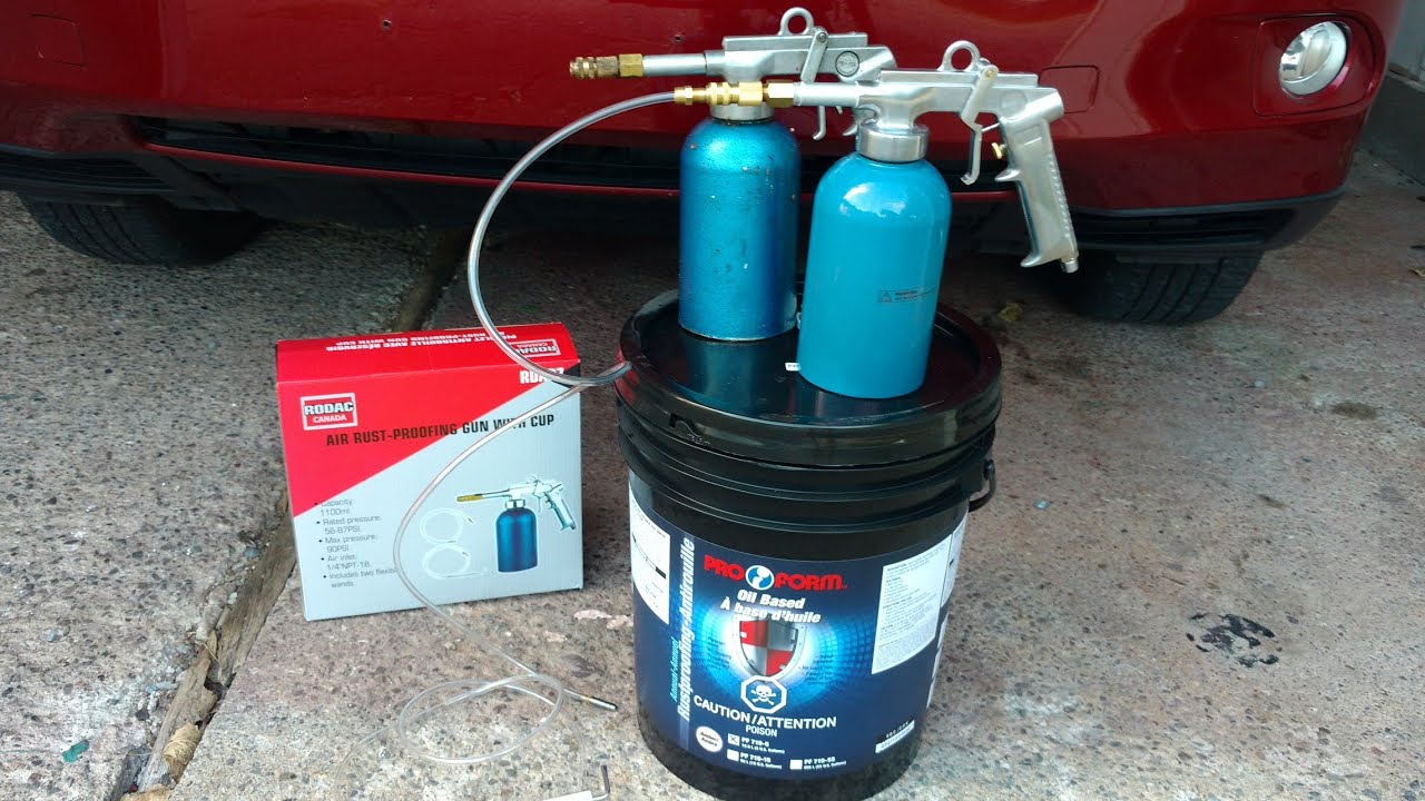 Oil UnderCoating Kit DIY Unboxing Video YouTube