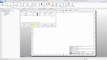 ZW3D 2D Sheet - Chỉnh sửa Khung bản vẽ 2D mẫu