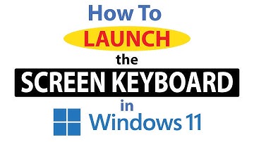 How To Launch The On-Screen Keyboard In Windows 11