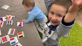 Флаги - география. Ребенку 4 года. Раннее развитие