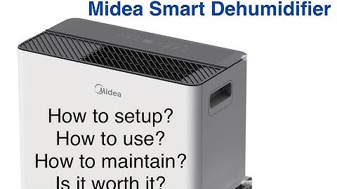 Is the Midea Dehumidifier MAD50PS1AWT worth it? - Unboxing & Review & Setup & Maintenance