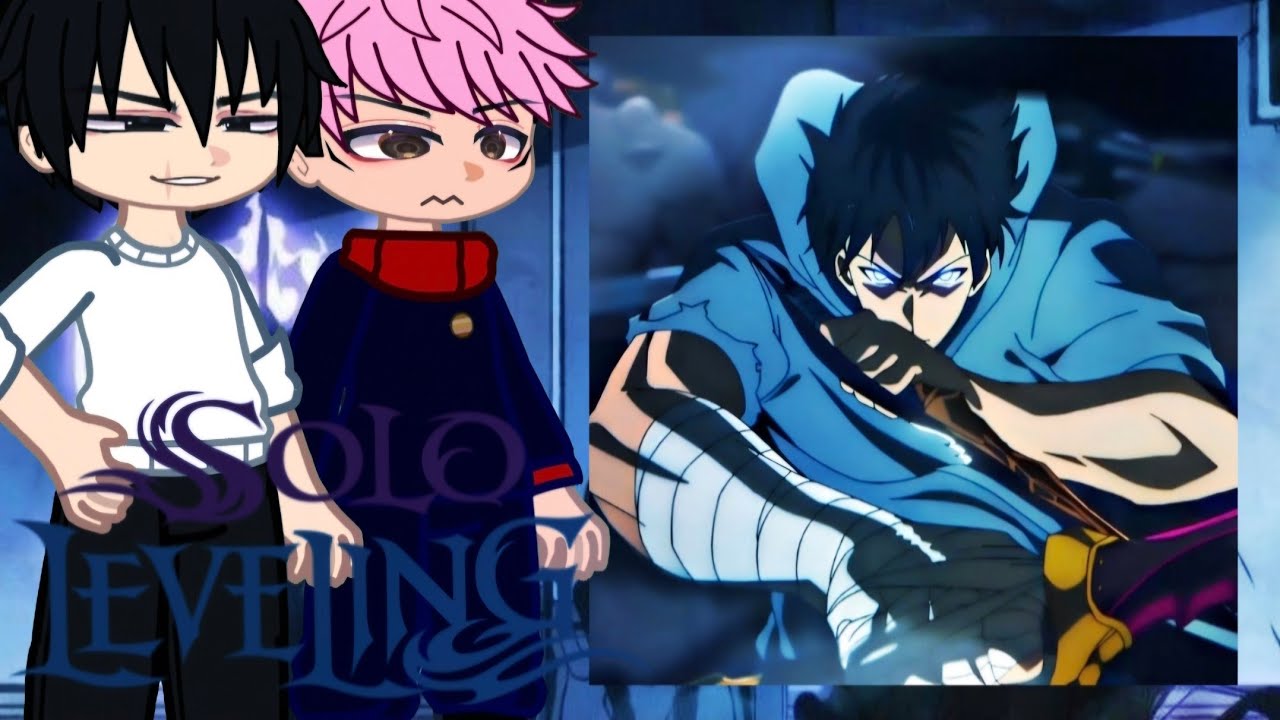 Jujutsu Kaisen React to Sung Jin-Woo as Megumi Fushiguro || Solo Leveling || Gacha React