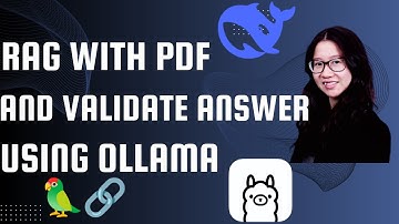 Build a RAG application with a Validation Step to Talk to Your PDF Using Ollama & LangChain