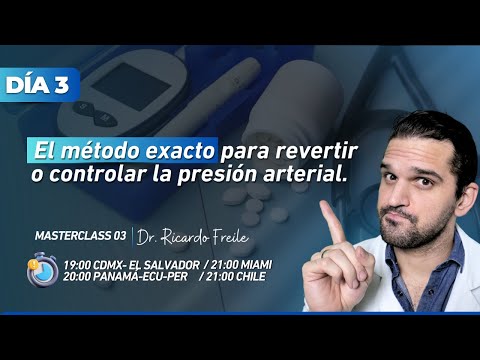 CLASE 3: El método exacto para revertir o controlar la presión arterial.