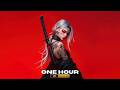 Red Samurai Girl Katana Aesthetic | Anime Warrior Live Wallpaper 4K | Animated Background Loop