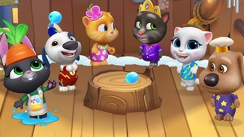 MY TALKING TOM FRIENDS: UP GAMEPLAY 2023 PART 14 ~ IOS, WALKTHROUGH, ANDROID, MOBILE GAME