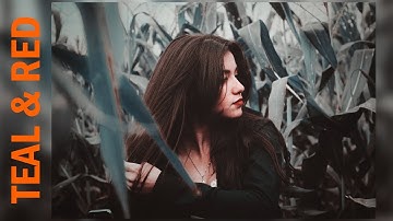 Red and Teal Color Grading Effect || Photoshop CC Tutorial
