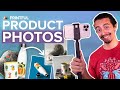 How to take PRODUCT PHOTOS at home: LOW-COST TUTORIAL 📸