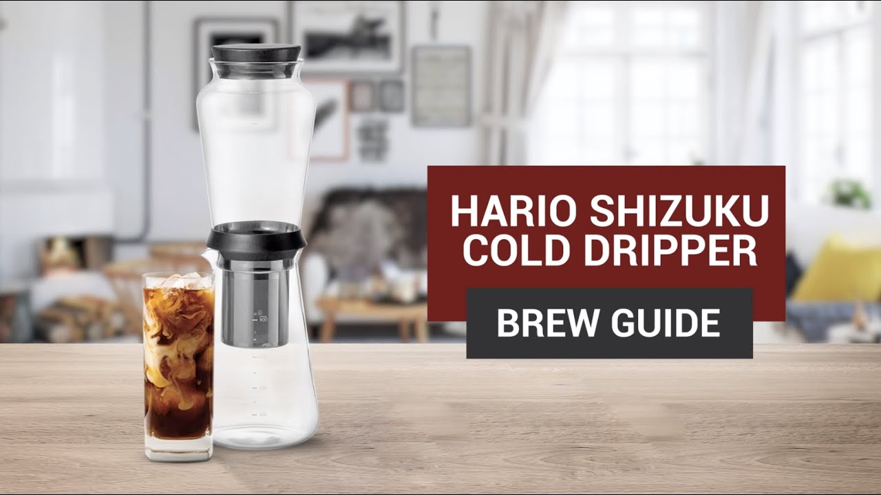 Clear Slow Drip Coffee Brewer – Hario USA