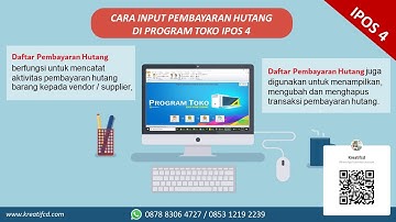 Cara Input Pembayaran Hutang di Software Toko IPOS 4
