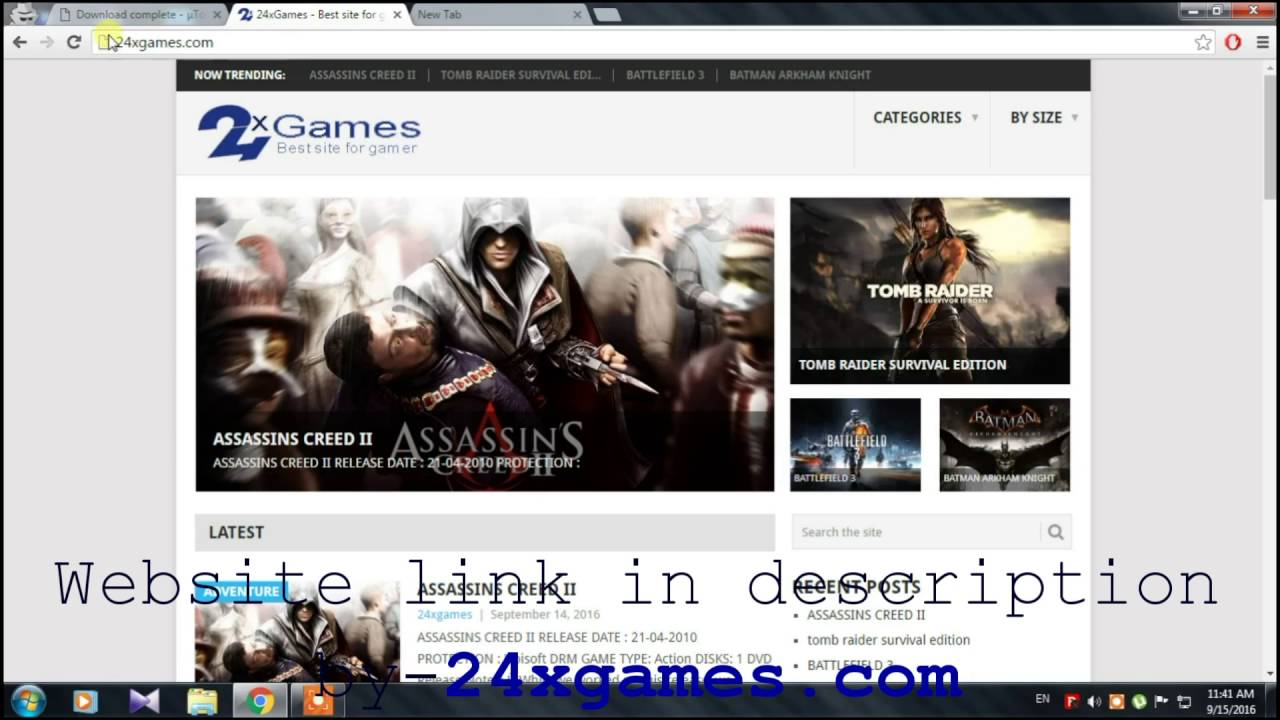 How to Download Games Download via Torrents Download Games Using Utorrent Best Site for