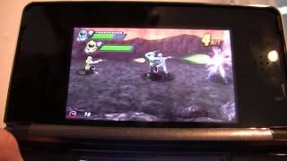 Power Rangers Super Megaforce 3DS Gameplay with Audio