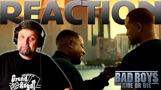 BAD BOYS: RIDE OR DIE TRAILER REACTION! | BAD BOYS 4 | Will Smith \/ Martin Lawrence Action Comedy