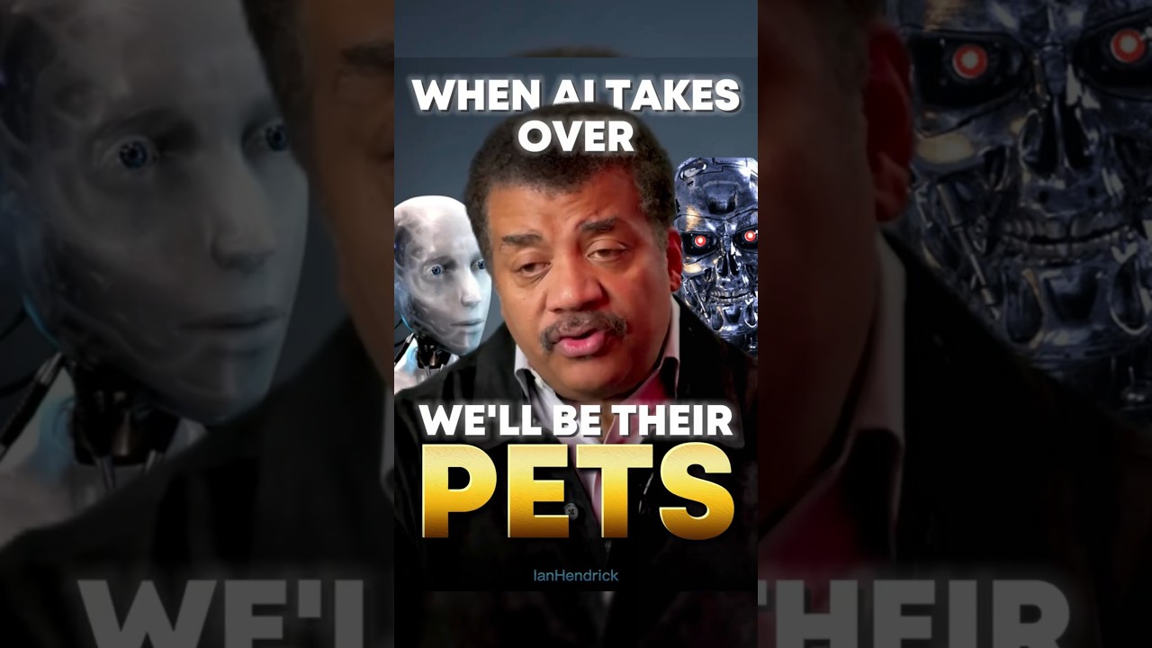 AI WILL MAKE US THEIR PETS?! | AI taking over the World! | Neil Degrasse Tyson