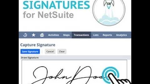 Head in the Cloud - Signatures for NetSuite