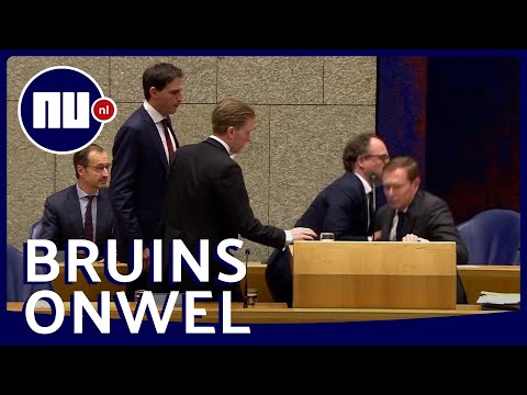 Minister Bruins zakt in elkaar tijdens coronadebat | NU.nl
