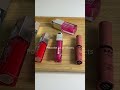 Favorite lip products  shorts