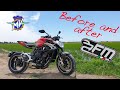 Mv agusta brutale 800  fm projects exhaust