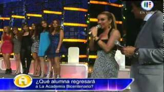 Deyra regresa a la academia bicentenario (25/10/2010)