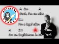 Sting Englishman In New York Chords Lyrics