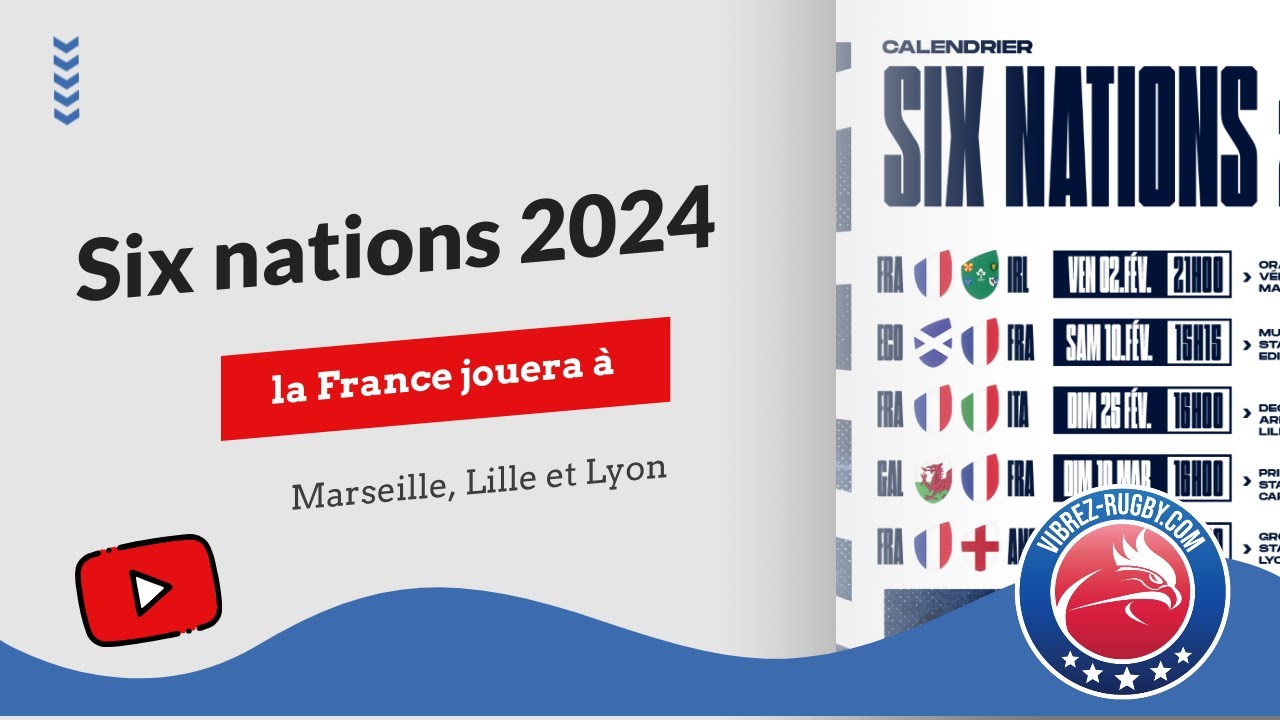 Six nations 2024 - YouTube