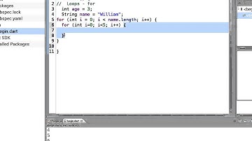 15 Learn to Program in Dart:  for Loops