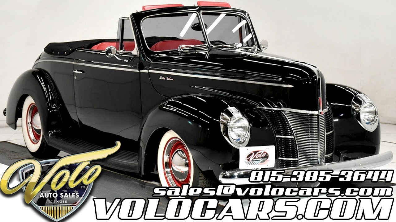 1940 Ford Deluxe for sale at Volo Auto Museum (V20104) - YouTube