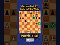 Find the Best Move for White #chess #shorts