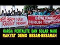 Harga Pertalite &amp; Solar Naik, Rakyat Demo Besar-Besaran Tuntut Prabowo dan Gibran