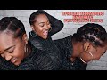 The Best Protective Style For Short Natural Hair | African Threading Method | YemuDaily
