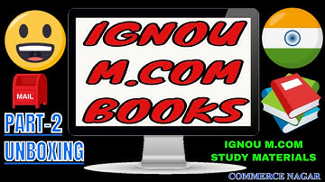 😀📚📙🎁#IGNOU M.COM 1ST YEAR BOOKS || DISTANCE BOOKS || BOOKS UNBOXING || IBO1 IBO2 IBO3 IBO4 IBO5 IBO6