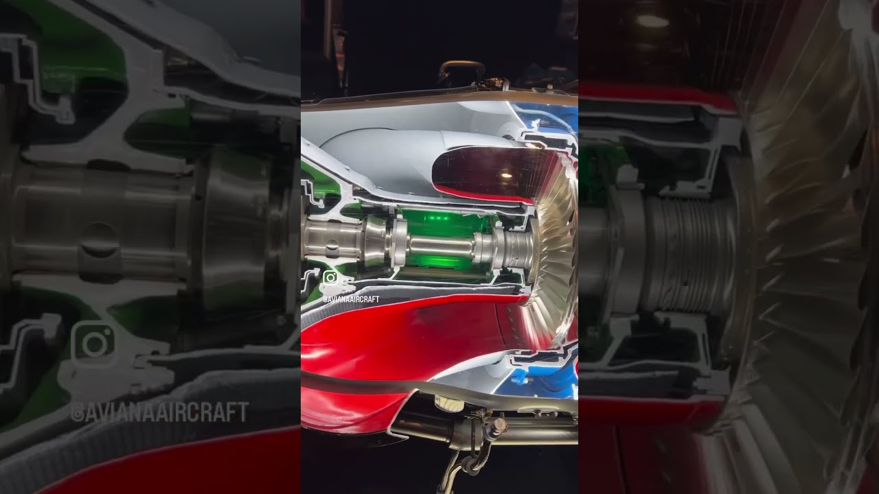 Go Inside A PT 6 Turboprop Engine Airplane Aviation Aeroplane Flying Pt6